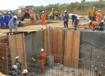 Génie civil industriel au Congo